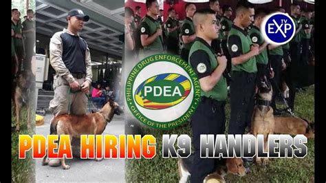 PDEA Hiring: K9 Handlers .